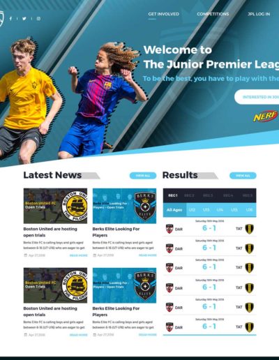 Junior Premier League Elite Youth Football UK