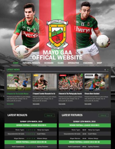 Mayo GAA website