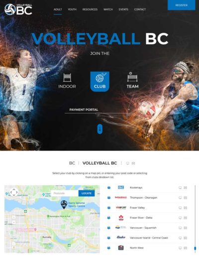 Register Volleyball BC