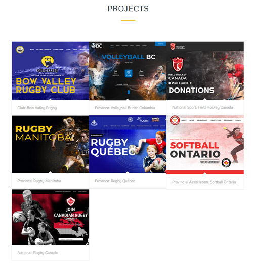 Canada Clubs Customer Projects