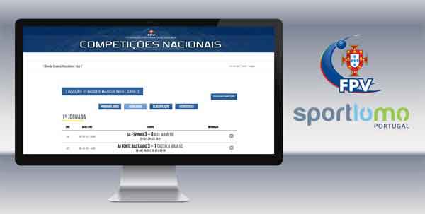 Portuguese Volleyball Federation for the 2017/2018 season.