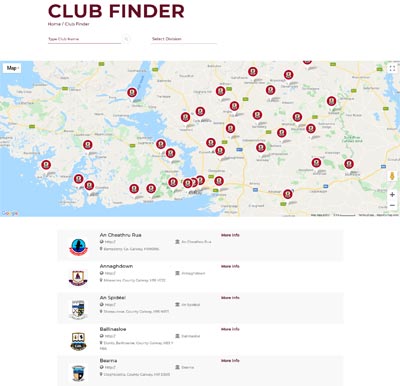 Clubs Finder: Find your Club Location