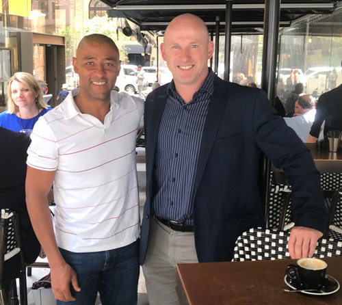 George Gregan, Rugby Australia’s famous player meets with SportLoMo