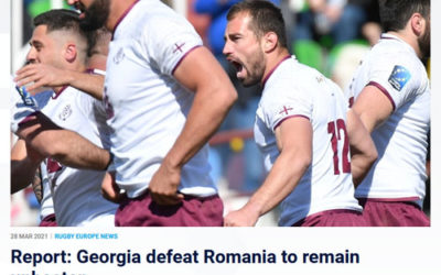 Rugby Europe kicks off, Georgia remain unbeaten