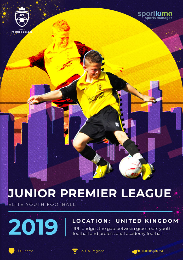 Junior Premier League Football (soccer) User Case Study, copyright sportlomo.com 2019