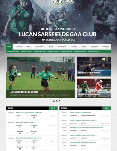 Lucan Sarsfields Dublin GAA Club