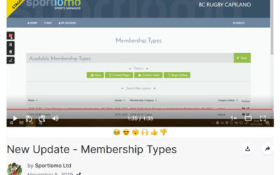 New Update to Member Registration Form (Membership types)