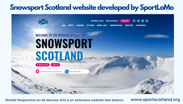 Snowsport Scotland announce SportLoMo Partnership