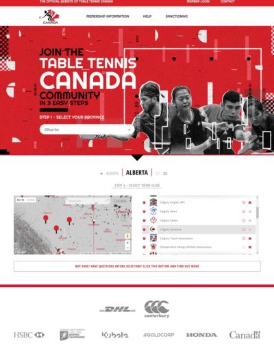 Table Tennis Canada