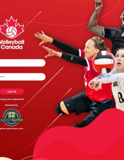 Volleyball Canada SportLoMo Registration Portal