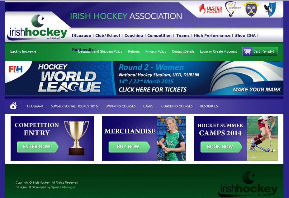 New Online Store for Hockey Association