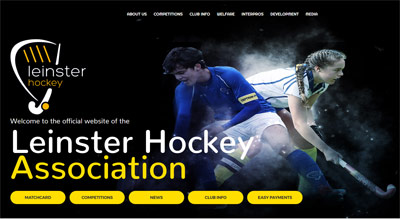 Leinster Hockey Website gets a redesign by Sportlomo