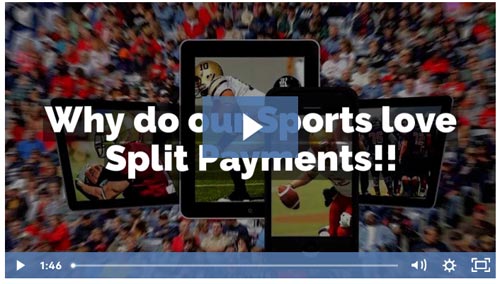 Why our Sports Love Split Payments!