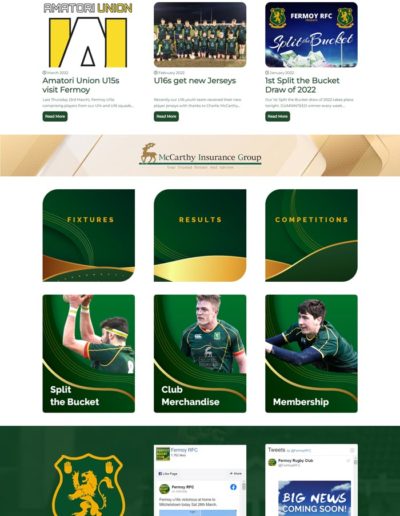 Fermoy Rugby Football Club Cork Website