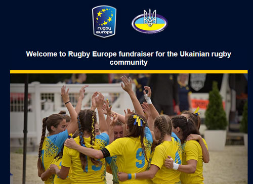 Rugby Europe launches fundraiser to support Ukraine