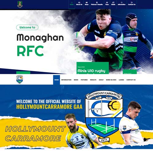 New Rugby & GAA Website go live