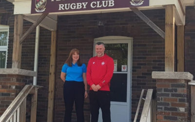 Paul Hunter, Rugby Canada meets the SportLoMo team in famous Clubhouse