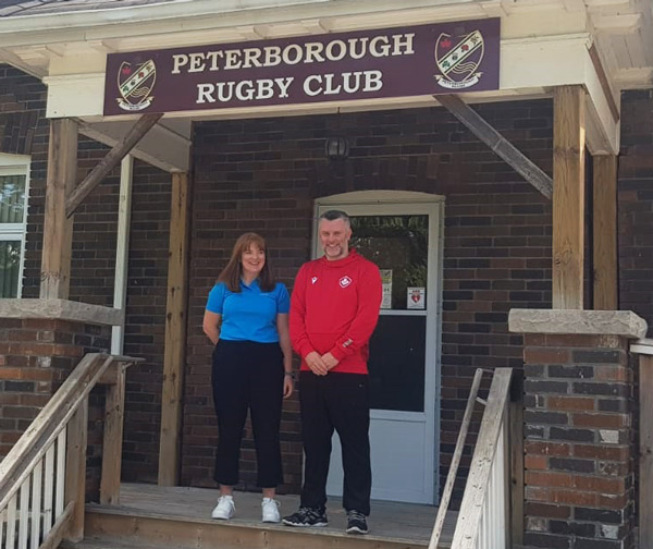 Paul Hunter, Rugby Canada meets the SportLoMo team in famous Clubhouse