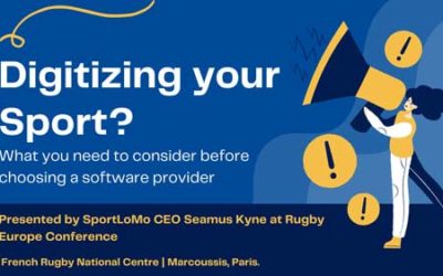 Digitizing your Sport – Tips and Tricks on choosing a software