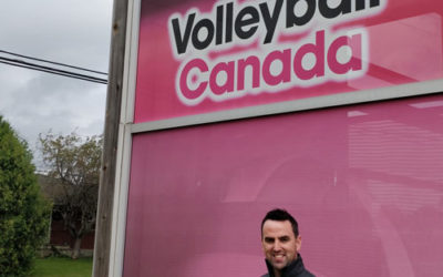 SportLoMo’s Eoin Carney meets Volleyball Canada