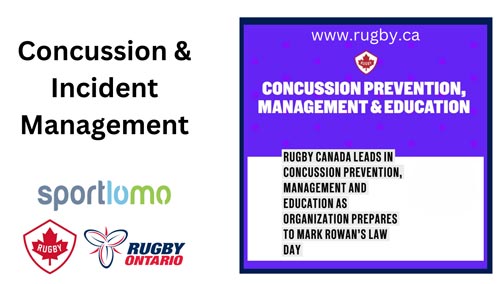 Concussion & Incident Management on SportLoMo