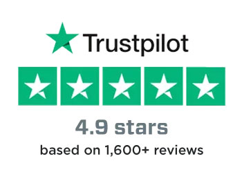 SquadLocker rated 4.9 stars on TrustPilot based on 1,600 reviews