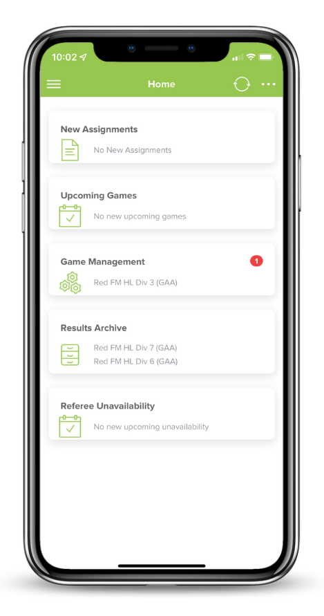 Inclusive (4) Referee and Game Officials App