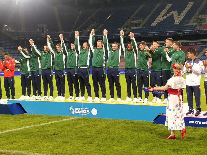 Ireland's Sevens Mens team wins European Rugby Games in Krakow