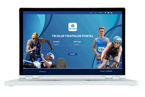 Triathlon registration website Tri Blue Triathlon registration system website