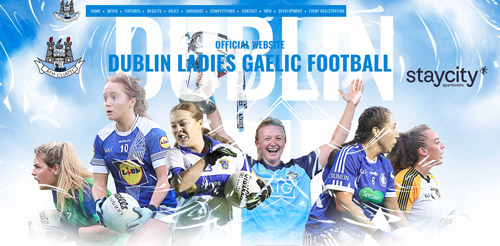 Featured Dublin Ladies Gaelic Football new website