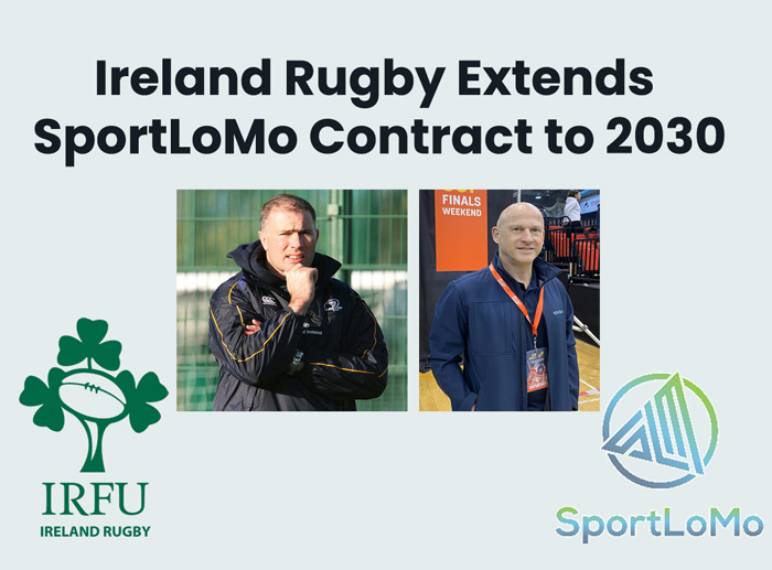 IRFU, Ireland Rugby extends SportLoMo contract to 2030