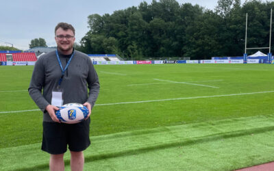 SportLoMo on the Ground at the Rugby Europe 7s Championships